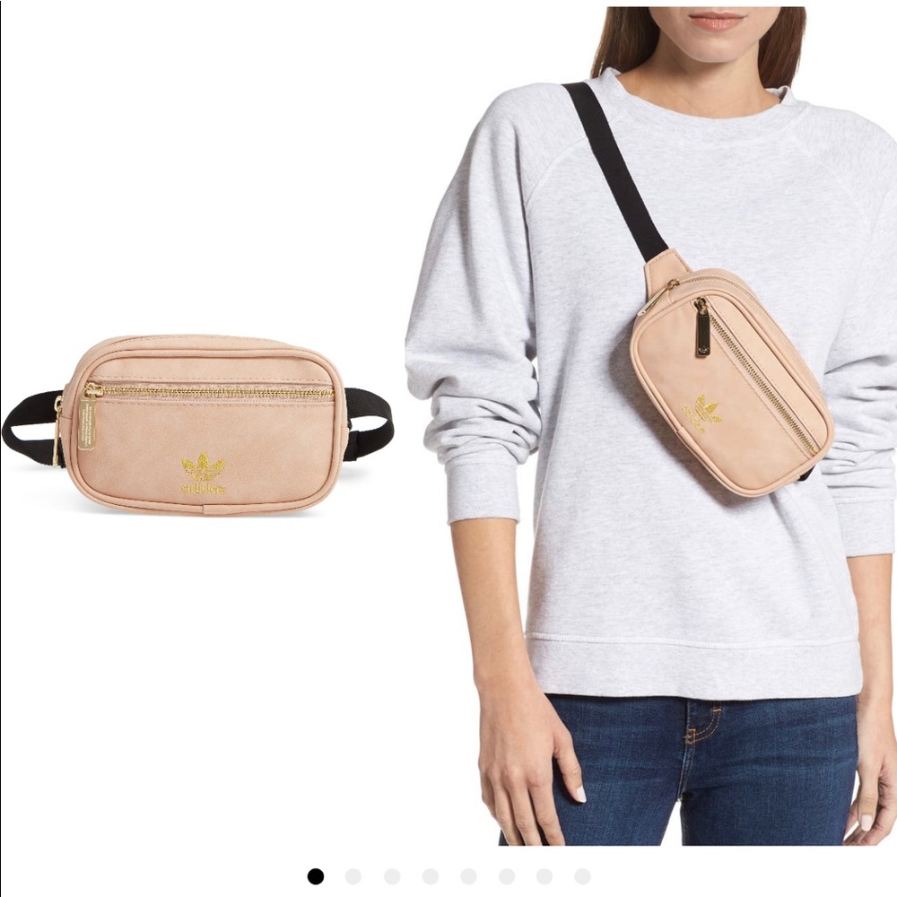 Adidas Faux Leather Belt Bag